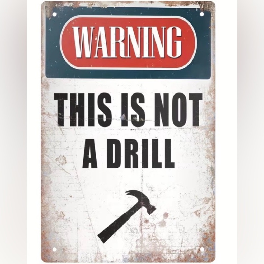 New Metal Sign (8x12”)